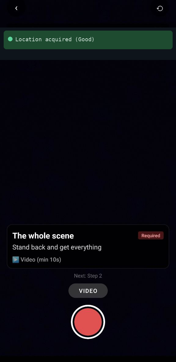 Pocket Proof capture view